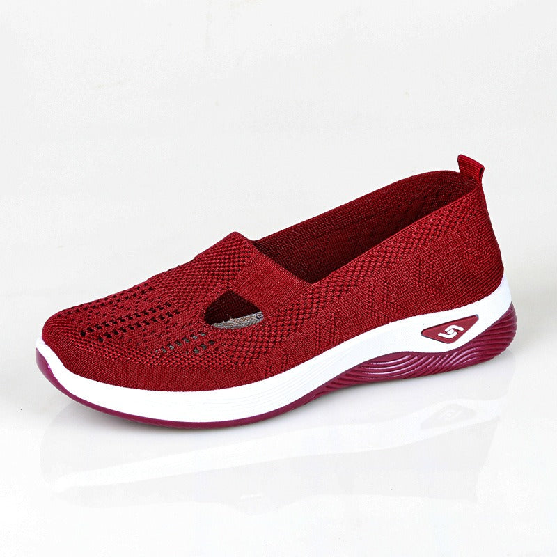 summer casual women's hollowed shoes comfortable breathable shoes