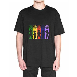 T-Shirt Printed Short Sleeve T-Shirt Black T-Shirt