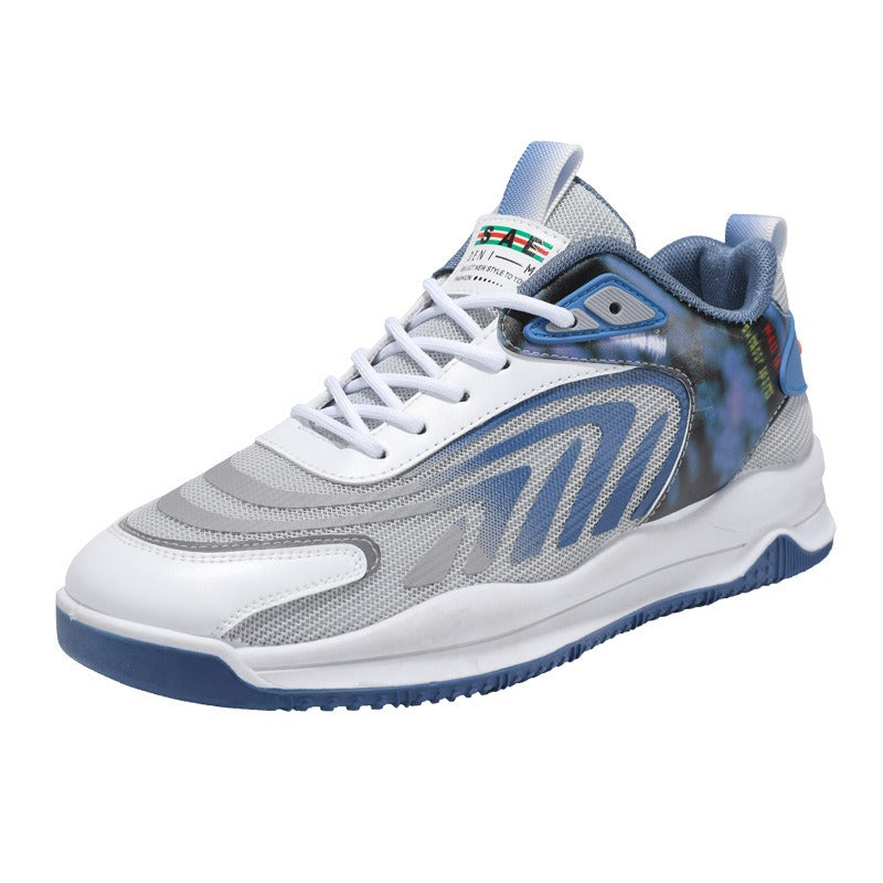 Men's Shoes New Breathable Running Shoes Student Running Casual Shoes Korean Fashion Men's Sports Shoes