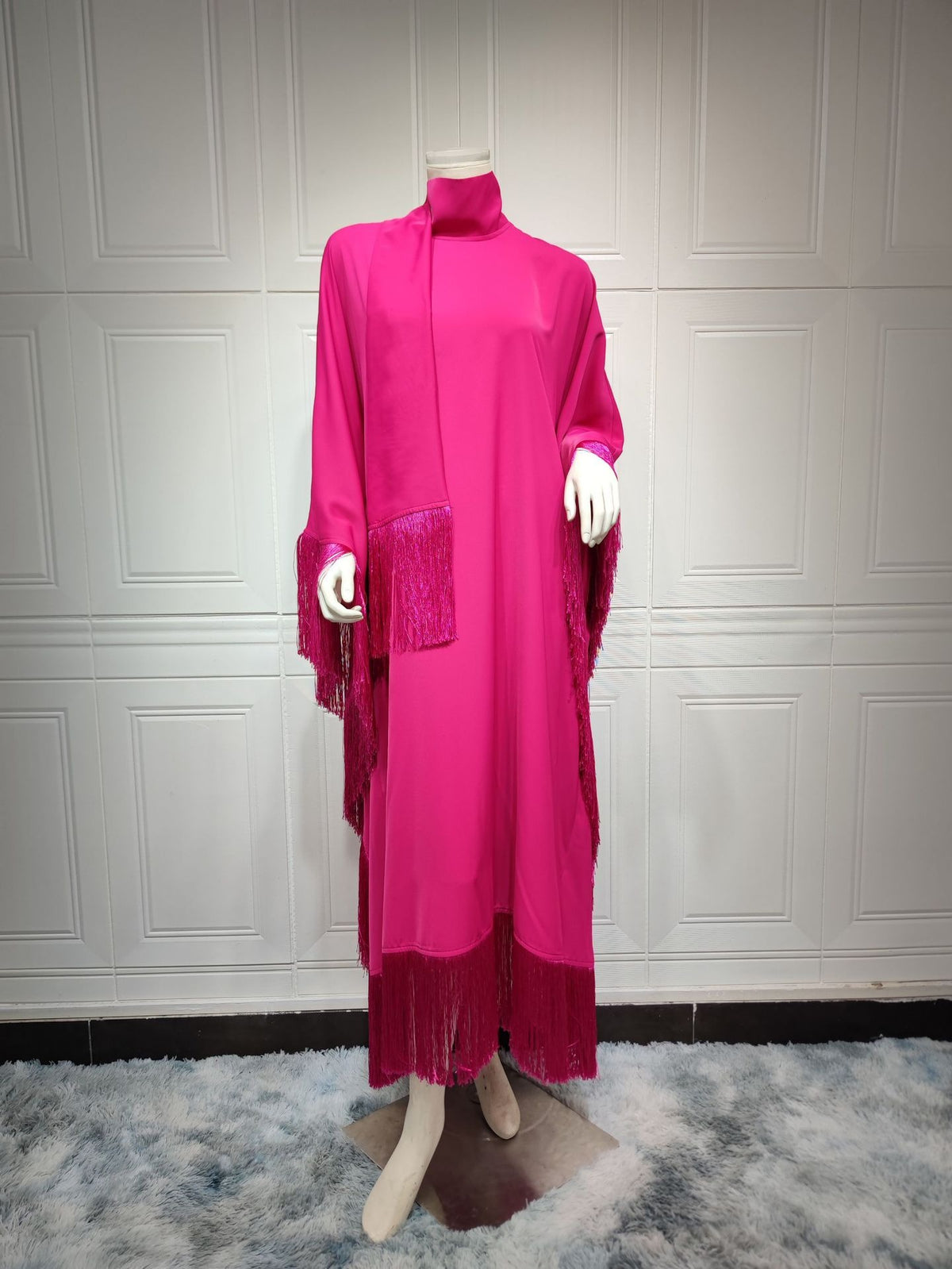 Women Fashion Loose  Batwing Sleeve Party Evening Dresses
