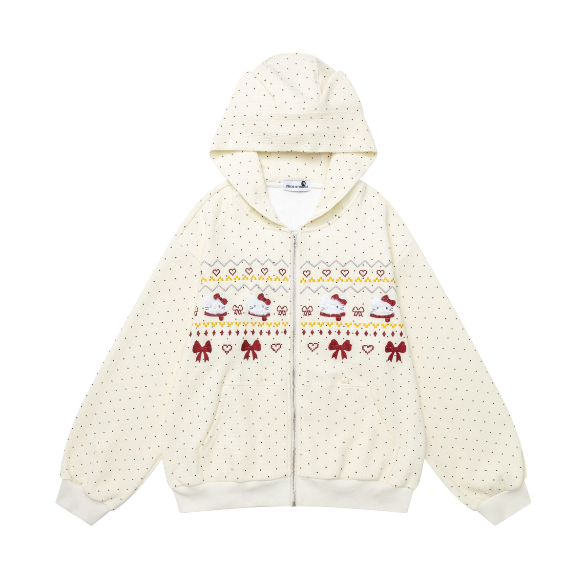 Dopamine wave point hoodie