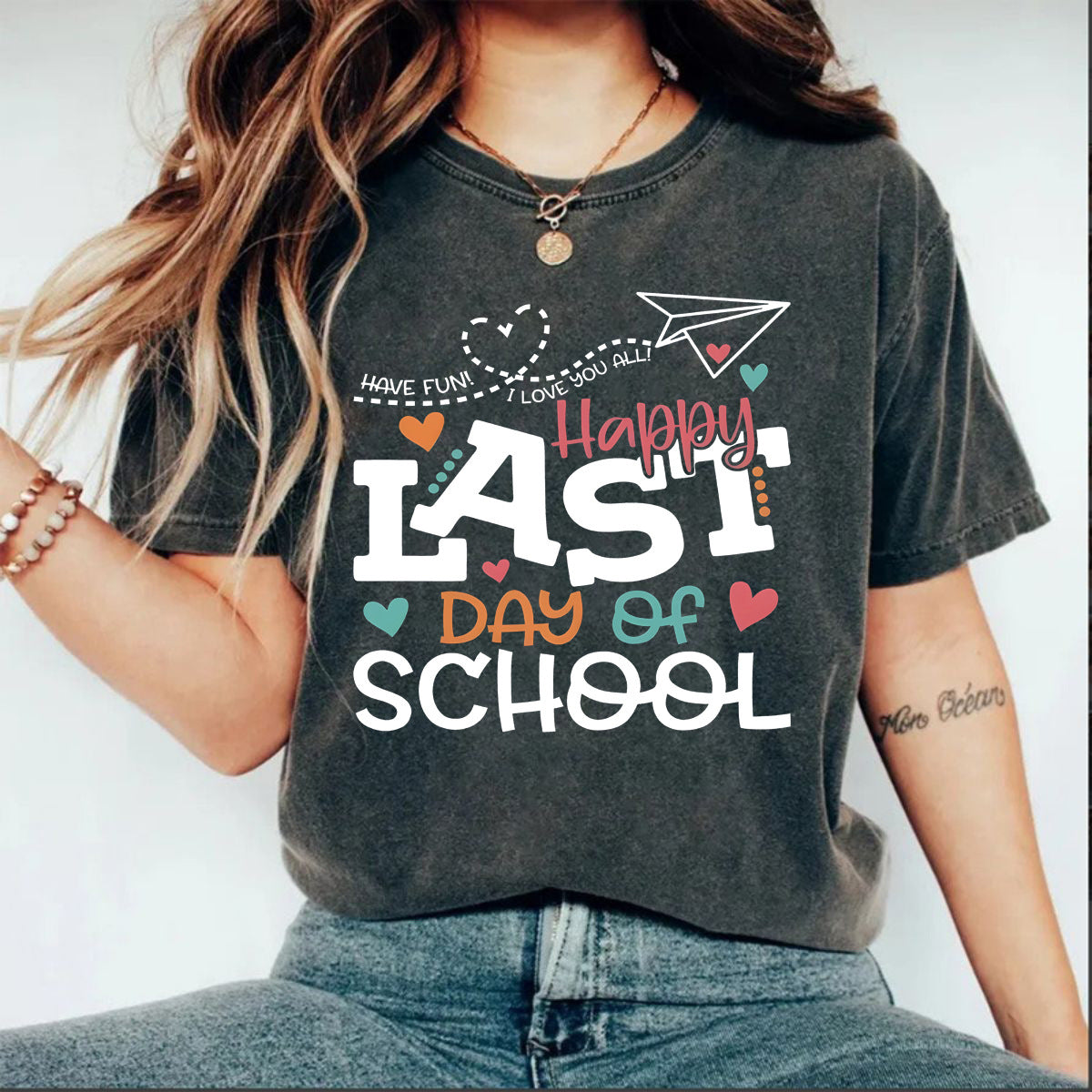 Vintage T-shirt slogan printed T-shirt