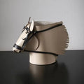 Leather Horse Head Storage Box, Makeup & Jewelry Organizer for Desk, Living Room & Study