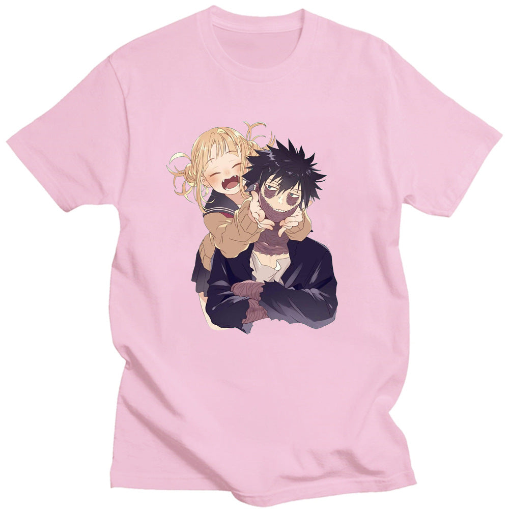 T-Shirt Printed Short Sleeve T-Shirt Black T-Shirt