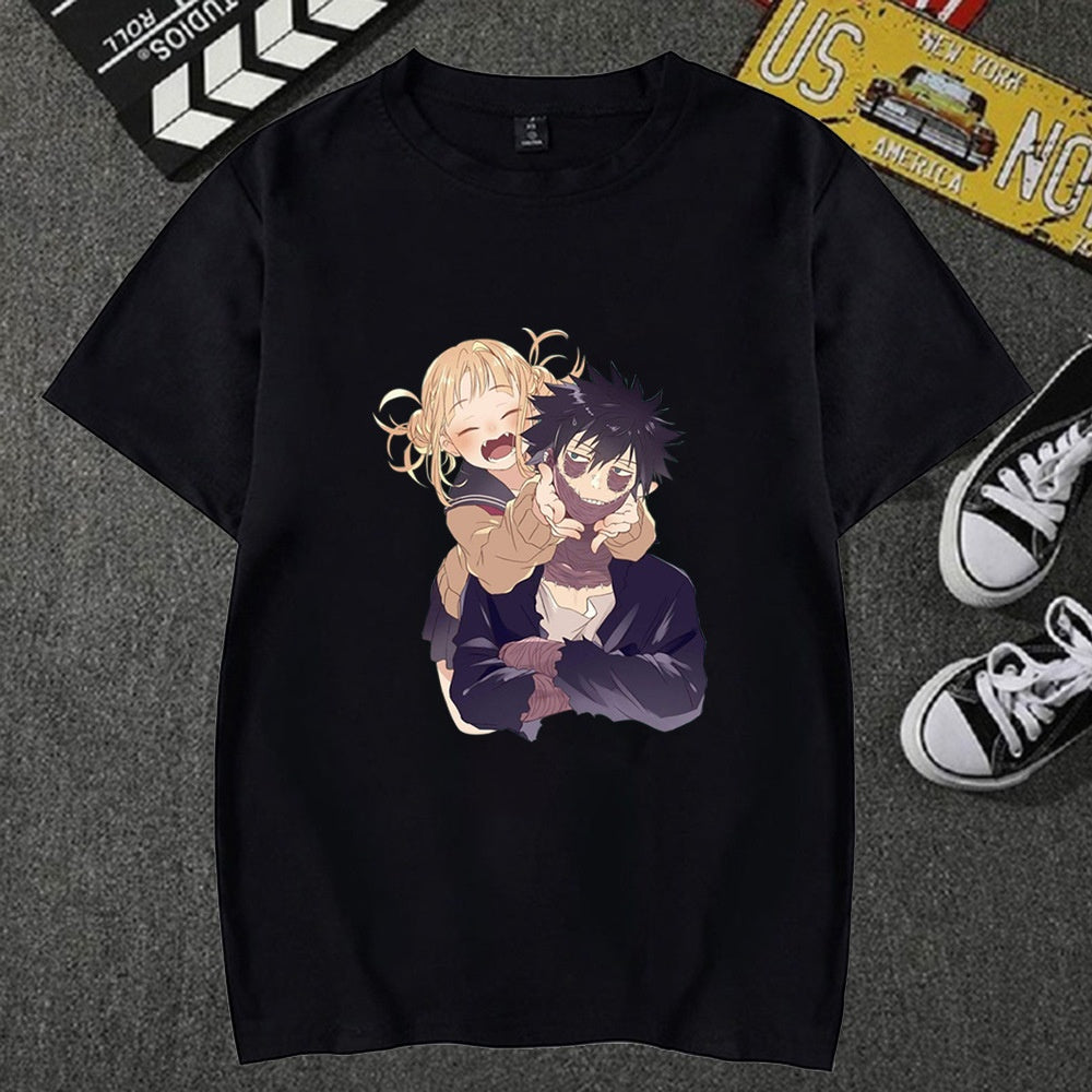 T-Shirt Printed Short Sleeve T-Shirt Black T-Shirt