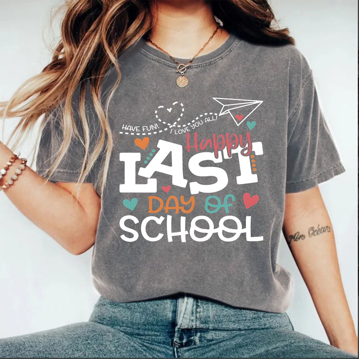 Vintage T-shirt slogan printed T-shirt