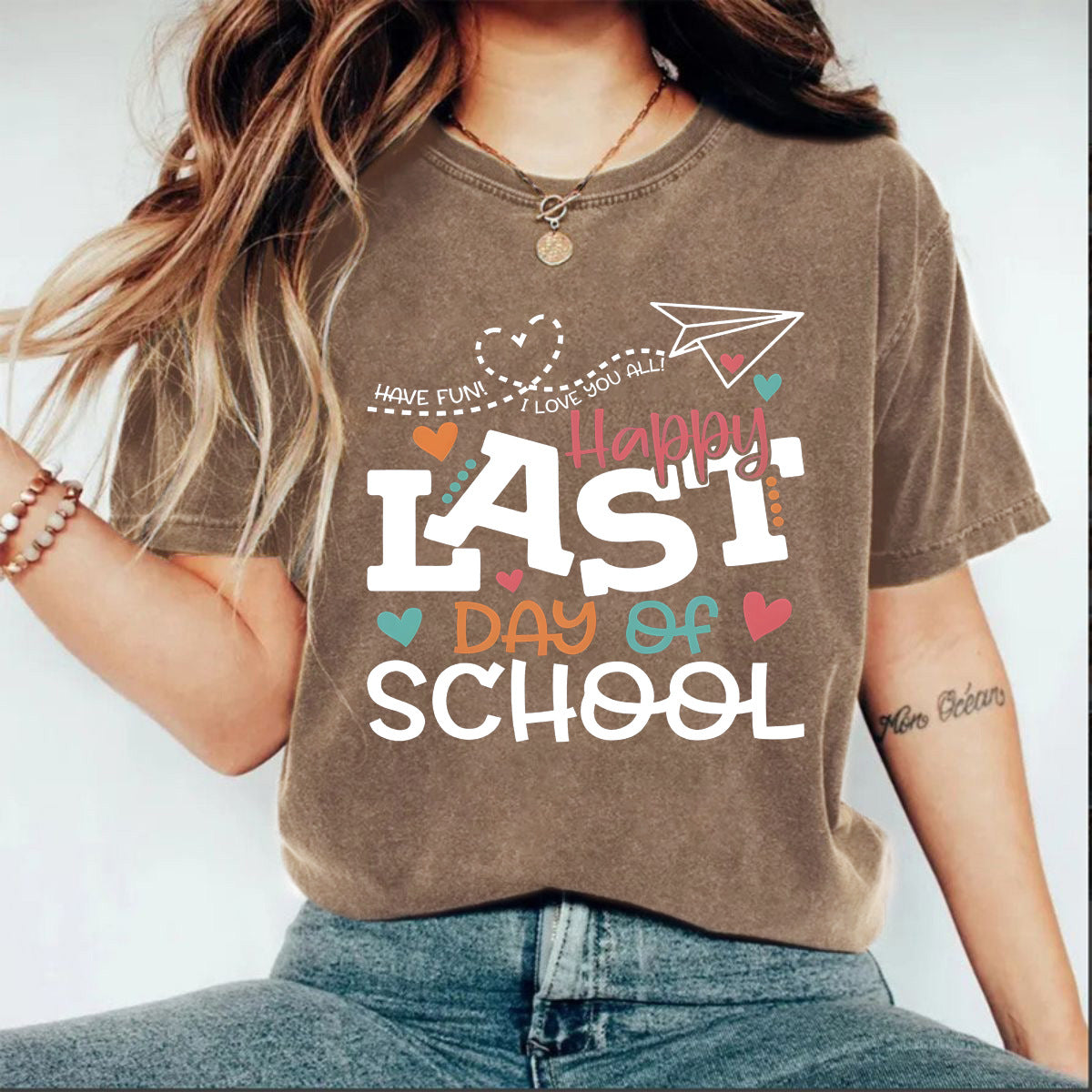 Vintage T-shirt slogan printed T-shirt