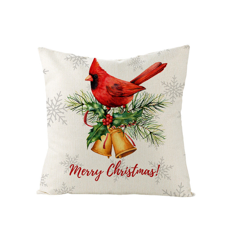 Christmas Pillow Cover Home Festival Decoration Sofa Bedhead Car Pillow