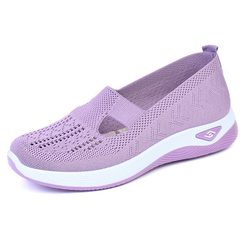 summer casual women's hollowed shoes comfortable breathable shoes