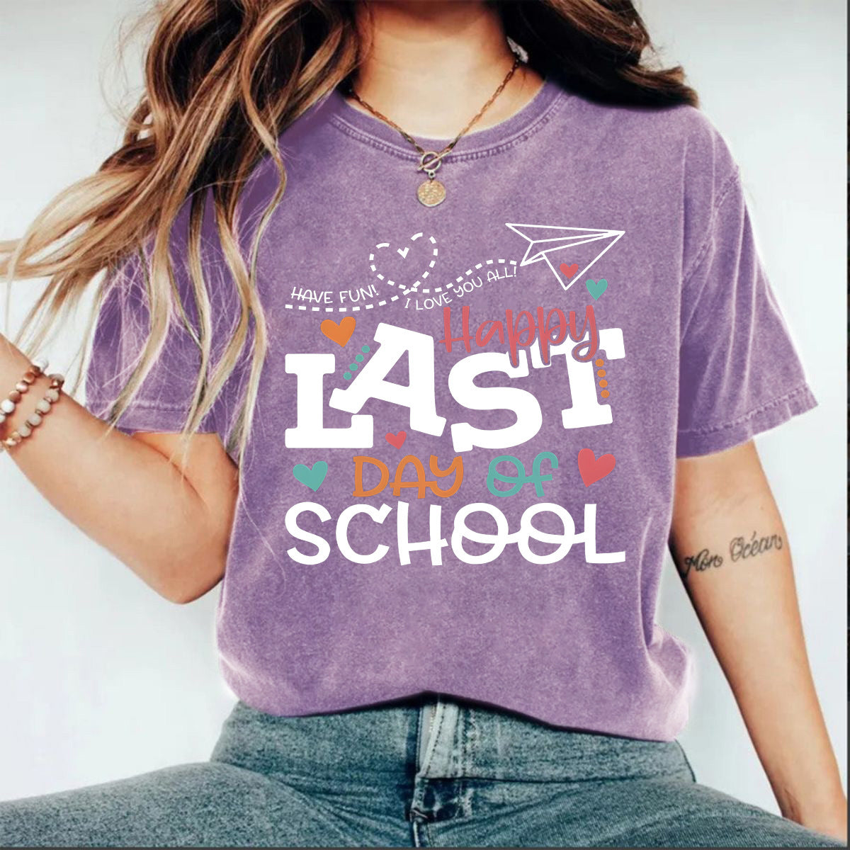 Vintage T-shirt slogan printed T-shirt