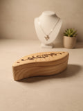 Curved and Engraved jewelry box