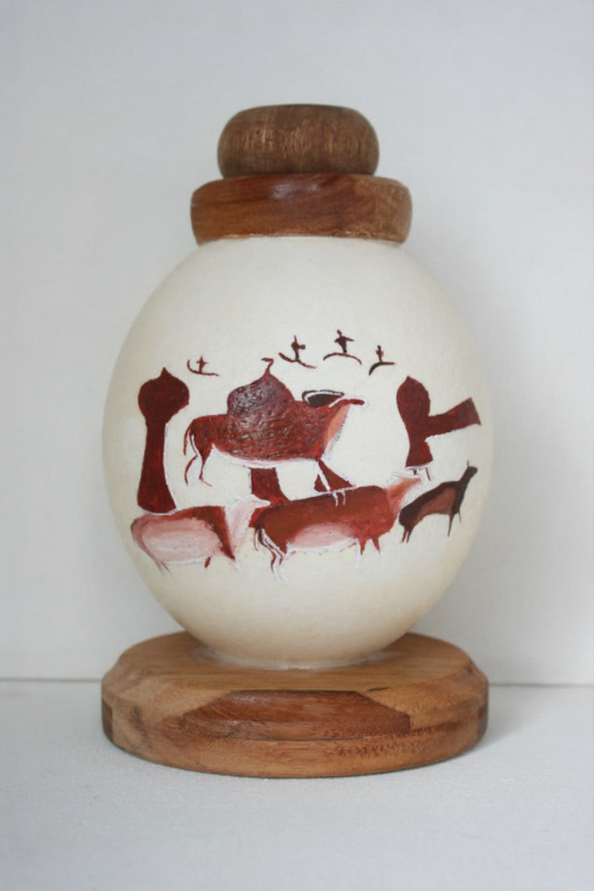Ostrich egg Bloom & Grow