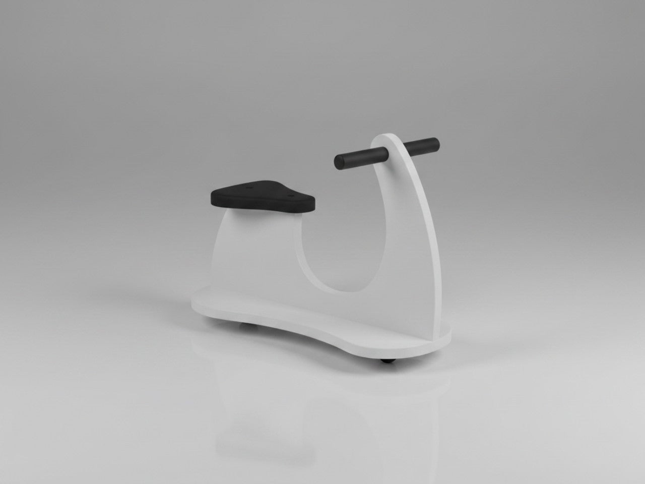 Wooden toddler scooter